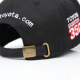 thumbnail image 5 of Toyota Team Cap Outdoor Sports Baseball Cap Racing Cap Adjustable Cotton Peaked Cap Red, 5 of 5
