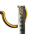 thumbnail image 3 of 2X Billiard Table Cue Brass Hook Triangular Frame Stick Hook Pool Holder Pool Table Accessories,2 x Billiard tripod hook,Gold, 3 of 4