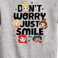 thumbnail image 3 of Disney Emoji - Don’t Worry Just Be - Toddler And Youth Crewneck Fleece Sweatshirt, 3 of 5