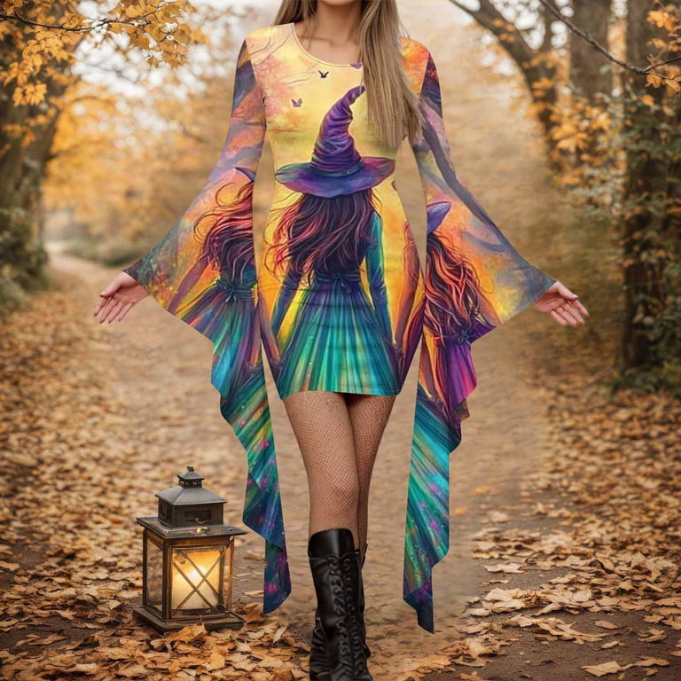 halloween bodycon dress Bodycon Dress Halloween Spooky Cauldron M main image 0