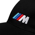 thumbnail image 4 of Gorra De Béisbol Hombres Moda Algodón Coche Logo M Performance Gorra De Béisbol Sombrero Para Algodón Moda Hip Hop Sombreros,Negro, 4 of 5