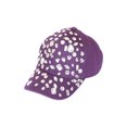 thumbnail image 1 of Tachonada Gorra de béisbol bejeweled - púrpura SS/Sophia Gorra de béisbol, 1 of 1