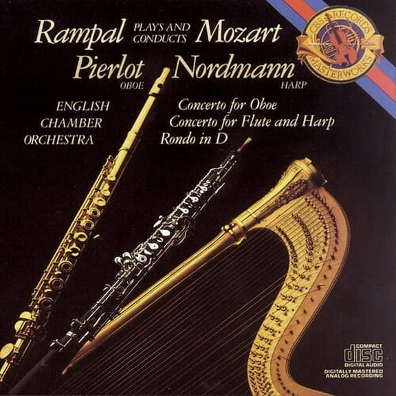 Jean-Pierre Rampal - Concertos for Oboe, Flute, & Harp - Music & Performance - CD