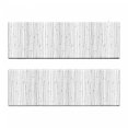 thumbnail image 2 of Abstract Bench Cushion Set of 2, Uneven Stripes with Dots Creative Ink Art Simplistic Illustration, Standard Size Foam Pad and Decorative Cover, Charcoal Grey and White, by Ambesonne, 2 of 4