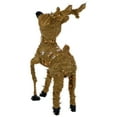 thumbnail image 6 of Northlight Pre-Lit Prancing Reindeer with Spots Outdoor Christmas Decoration - Brown, 6 of 7