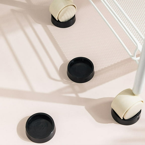 OULII Furniture Caster Cups Rubber Furniture Grippers 8Pcs 2In