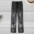 thumbnail image 2 of Landzoo One All Over Print Daily Fashion Casual Pants Comfortable Elastic Waist Trousers For Female Soft Wear Soft Beautiful Women's Casual Trousers, 2 of 3