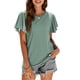 thumbnail image 2 of Camiseta de Mujer Minnieouse Verde XXL con Volantes, 2 of 6