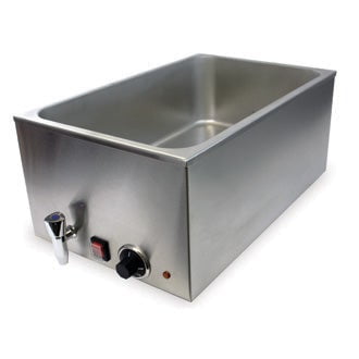 

General GFW-100D Electric Countertop Food Warmer with Drain Stainless Steel