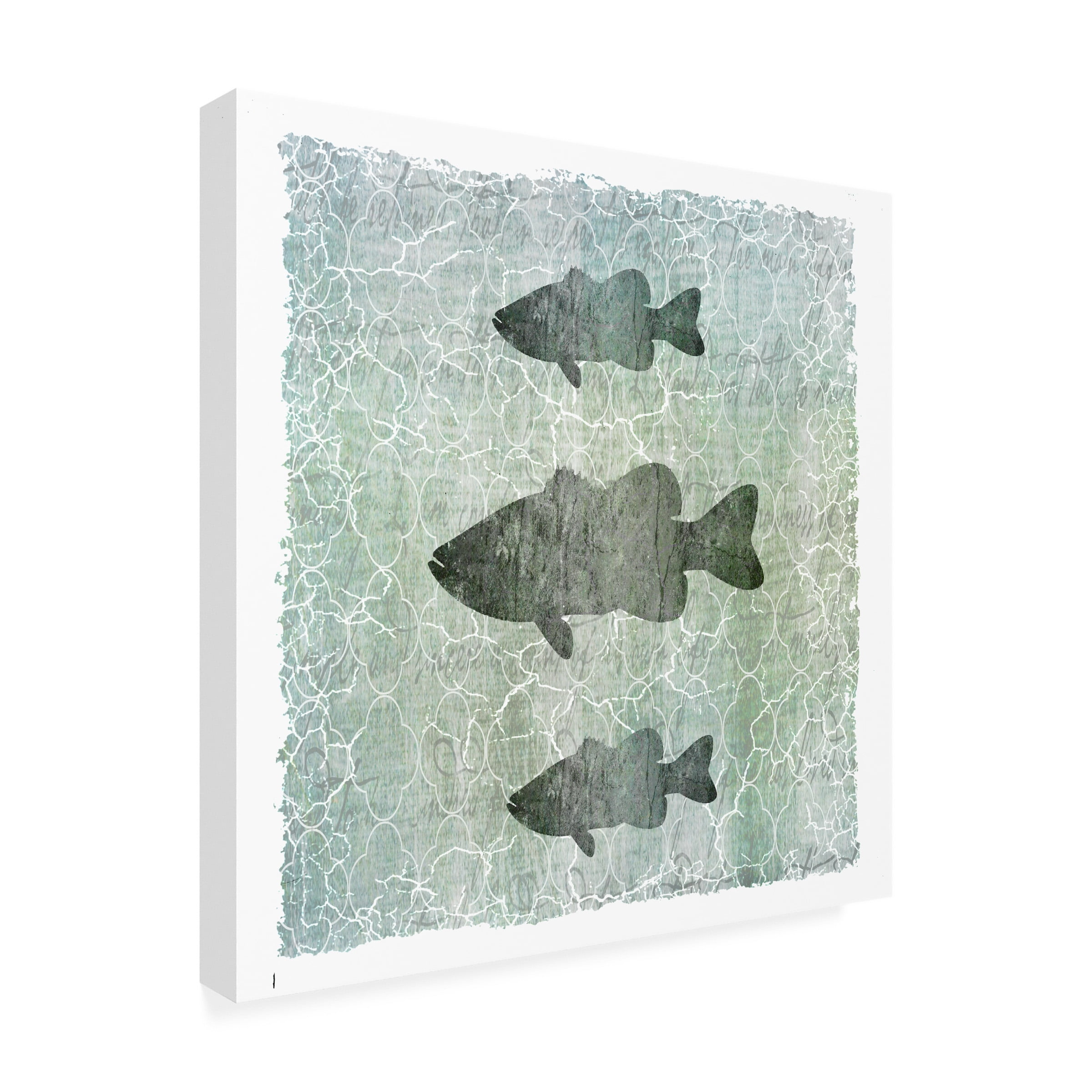 LightBoxJournal 'Life Is Better At The Lake Bass' Canvas Art
