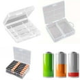 thumbnail image 3 of Battery Storage Case Holder Organizer Box For 10 AA AAA Batteries Q9U8 X7W7, 3 of 10