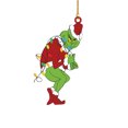 thumbnail image 1 of Christmas Tree Decorations Tree Acrylic Ornaments Xmas Tree Hanging Pendants Decor 2D Flat, 1 of 6