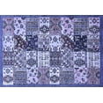 thumbnail image 1 of Ahgly Company Indoor Rectangle Southwestern Blue Country Area Rugs, 2' x 4', 1 of 4