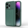 thumbnail image 3 of ELEHOLD for iPhone 14 Hard Phone Case with Back Card Holder Full Body Protection Shockproof Slim Lightweight Case,darkgreen, 3 of 7