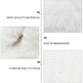 thumbnail image 6 of CTIRCHIU Women's Cozy Indoor Slippers, 1 Pair Warm and Comfortable Home Footwear for Winter, 6 of 8