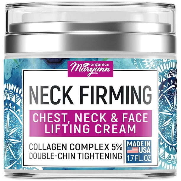Neck Firming Cream Anti Wrinkle Cream Made In Usa Saggy Neck Tightener Double Chin Reducer