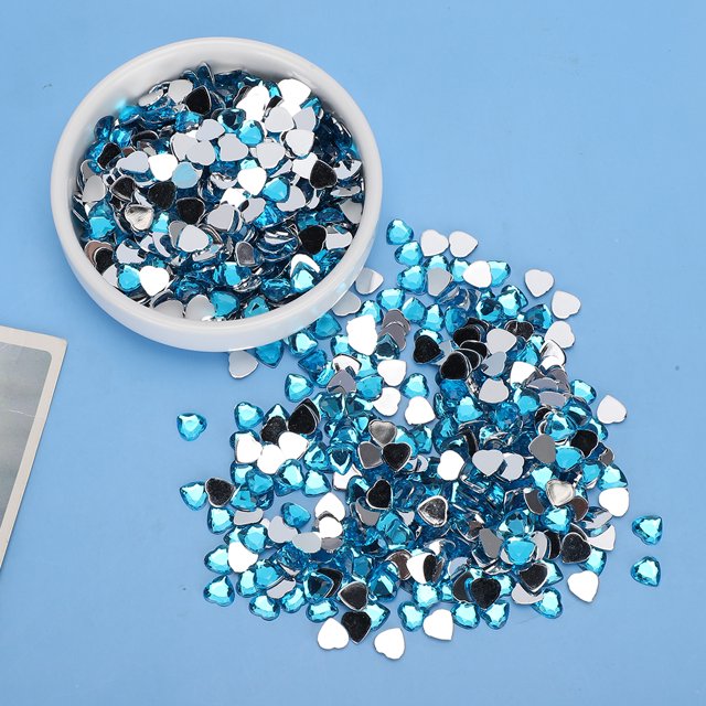Cuentas acrílicas, 1000 piezas de diamantes acrílicos para decoración de bodas, diamantes de imitación, funcionalidad de alta precisión