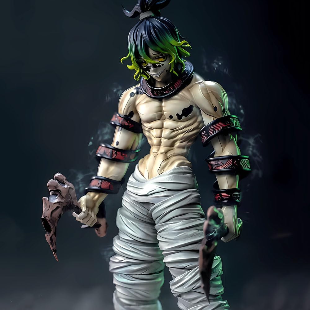 Gyutaro Figure Gyuutarou Figure No Yaiba Demon Figures Monster Slayer Action Figure Ghost Slayer Anime Figure for Collection Desk Decor