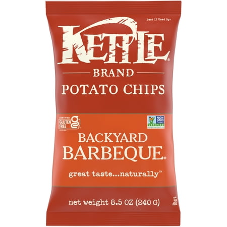 Kettle Brand Potato Chips, Backyard Barbeque Kettle Chips, 8.5 oz