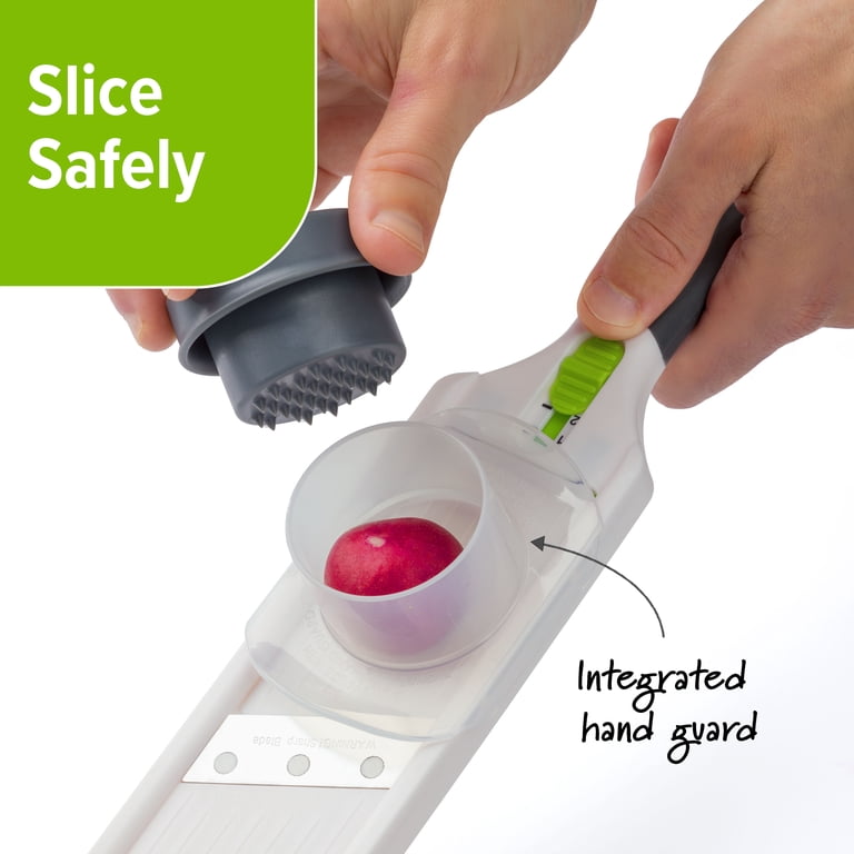 Mini Mandoline with Adjustable Slice Settings and Safety Guard photo 6