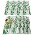 thumbnail image 2 of Plant Leaves Wood Grain Table Runner Home Wedding Table Flag Mat Table Centerpieces Decoration Party Dining Long Tablecloth, 2 of 6