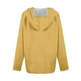 thumbnail image 4 of ZSQDM Zip Up Jackets for Women Fall Basic Lightweight Sweatshirt Print Shirts Drawstring Full Zip Hoodies Lightweight Summer Cardigan Women's Sweater Casual Tops Cropped Sweaters for Women（Xxl）, 4 of 6