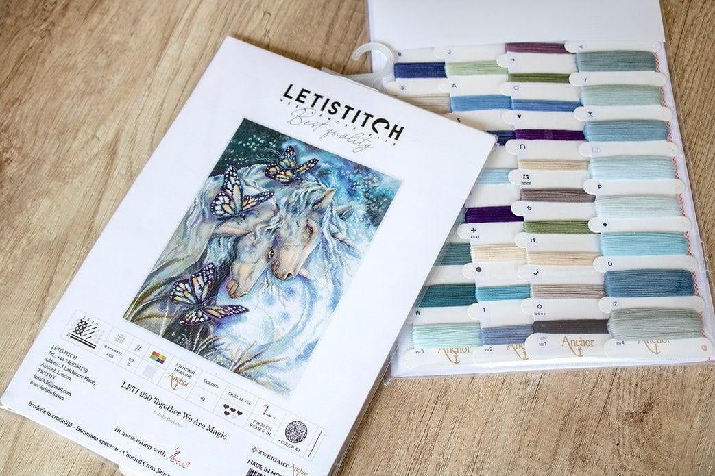 Letistitch Together We Are Magic Counted Cross-Stitch Kit