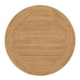 thumbnail image 4 of Modway Brisbane Modern Round Teak Wood Outdoor Patio Coffee Table in Natural, 4 of 7