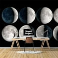 thumbnail image 2 of IDEA4WALL 4pcs Planets of Solar System Peel and Stick Wallpaper Removable Wall Murals Large Wall Stickers for Home Decoration, 66"x24", 2 of 4