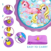 Splash Buddies Unicorn Sprinkler Mat 48 Inch