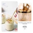 thumbnail image 4 of 1 Set Fruit Forks Creative Dessert Forks Portable Camping Fruit Forks (Golden), 4 of 9