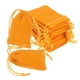 thumbnail image 1 of Uxcell 20 piezas Bolsas de Terciopelo con Cuerdas 2 x 2.8 Pulgadas Bolsas de Regalo para Joyería, Naranja, 1 of 7