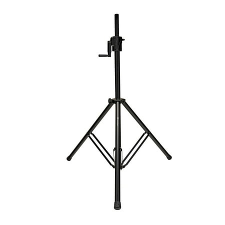 UPC: 0616639710632 | Knox Gear Speaker Tripod – Adjustable Crank 4.5 to 6 Ft. Tall – Supports 110 lbs