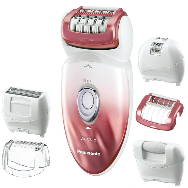 Panasonic Ladies Wet/Dry Rechargeable Epilator & Shaver, ES-ED90-P Panasonic ESED90