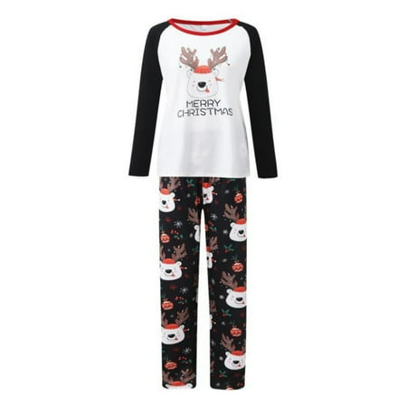 

Kids Men Women Sleepwear Family Matching Christmas Elk Pajamas Sets Xmas Pajamas Christmas Kids Men Women Sleepwear Family Matching Elk Pajamas Sets Parent-Child Pajamas Set Useful L Black Mother