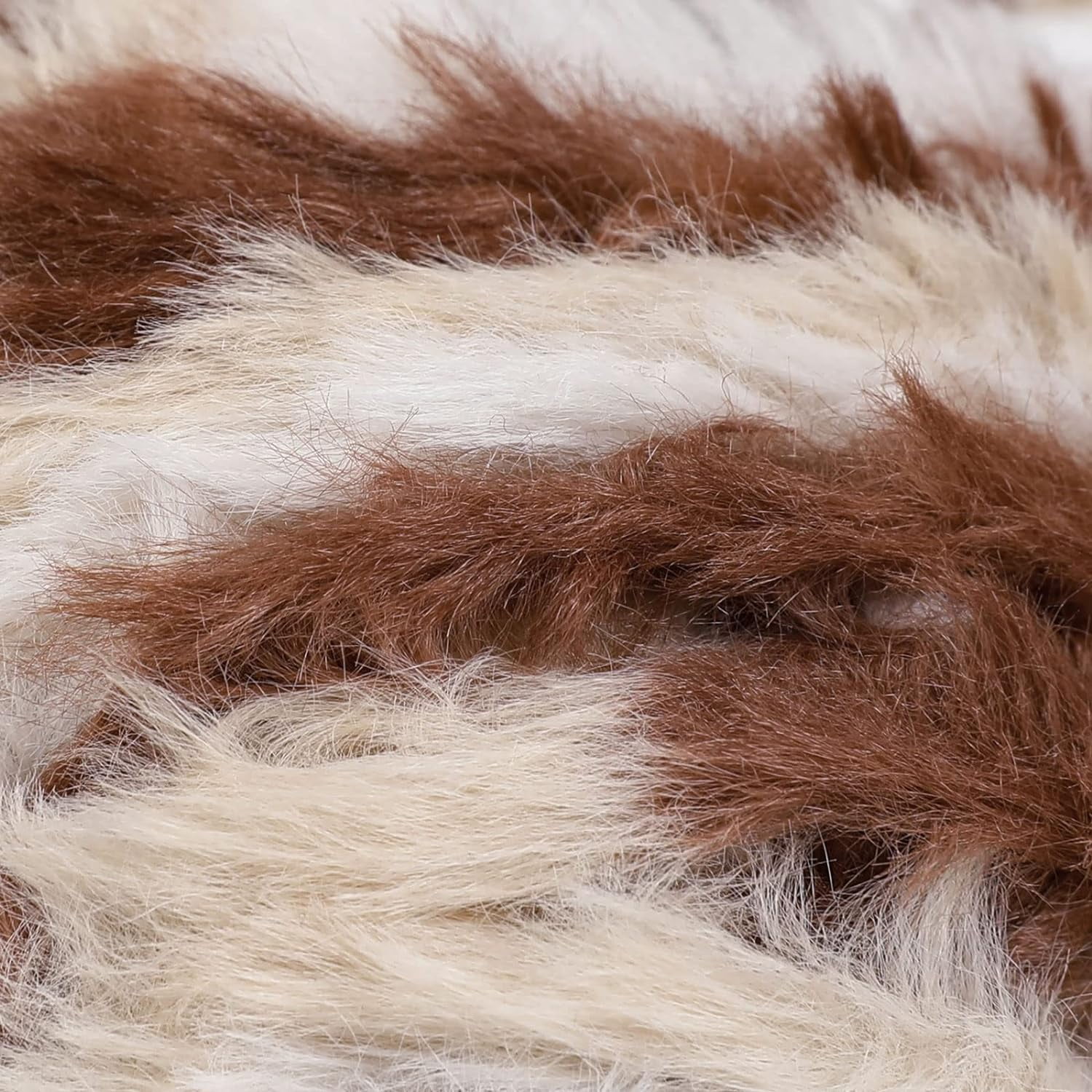 2 Pack/ 6Pack Super Soft Fur Yarn Chunky Fluffy Faux Fur Yarn Eyelash Yarn for Crochet Knit - Each Length 98.5 ft