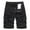 Black, variant on IROINNID On Sale Cargo Shorts for Men Summer Outdoors Solid Color Button Multi-pocket Sport Shorts Pants,Olive Green
