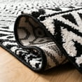 thumbnail image 5 of SAFAVIEH Mercer Janey Boho Geometric Area Rug, Ivory/Charcoal, 5'3" x 7'6", 5 of 9