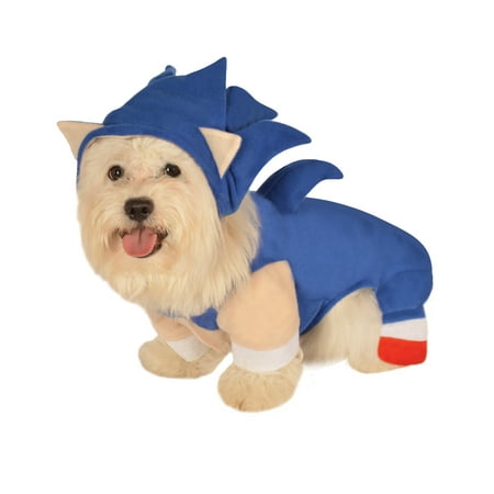 Dog Sonic The Hedgehog Pet Dress Up Costume