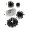 thumbnail image 1 of A.W. Perkins Co F8B 8 Inch  Buttonflex Brush  Polypropylene Bristles With Wooden Head, 1 of 1