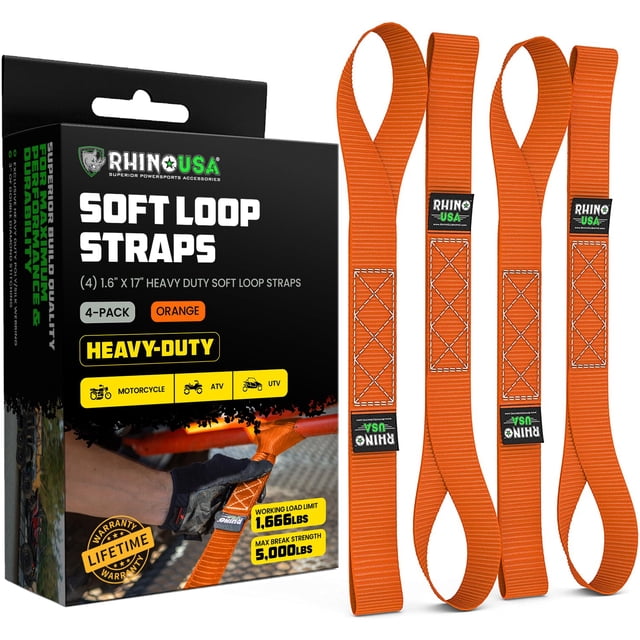 Correas de amarre Soft Loop Rhino USA 1,6 cm x 43 cm (2,27 g)