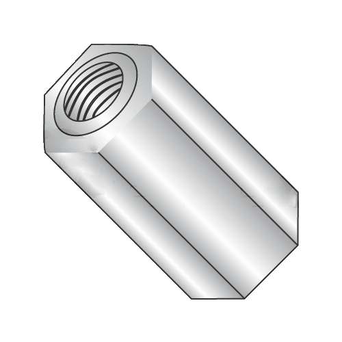 5/16" OD Hex Standoffs (Female-Female) / 6-32 x 7/8" / Aluminum / Outer Diameter: 5/16" / Thread Size: 6-32 / Length: 7/8" (Quantity: 1,000 pcs)