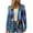 Blue, variant on HAiming Womens Plaid Cardigan Casual Long Sleeve Lightweight Open Front Coats Outfits Trendy Clothes