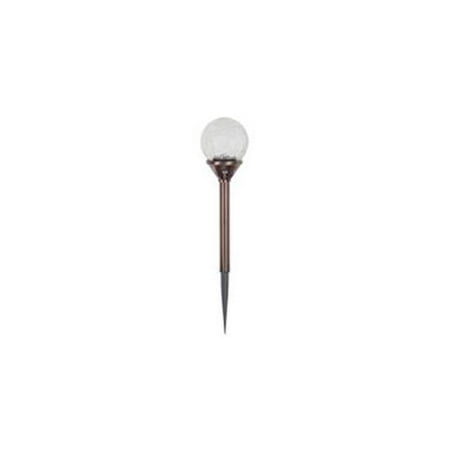 Boston Harbor CS1-RS2-LORB-1 Solar Crackle Ball Path Light, Oil-Rubbed Bronze