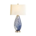 thumbnail image 4 of Crestview Collection Emma Table Lamp blue Glass, 4 of 4