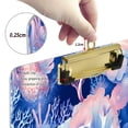 thumbnail image 3 of 12.5" x 9" Acrylic Clipboard with Silver Metal Clip Office and Classroom Essential Colorful Sea Creatures, 3 of 7