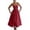 Wine, variant on Tqcoqu Summer Bodycon Dresses for Women,Spaghetti Strap Low-Cut Sleeveless Maxi Dresses A Line Flowy Swing Dress,Black Women's S-XXL