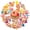 2A, variant on 35pcs-50pcs Sweet Stickers Stationery Cute Stickers Children Stickers Animal Stickers for Suitcase Fridge Phone