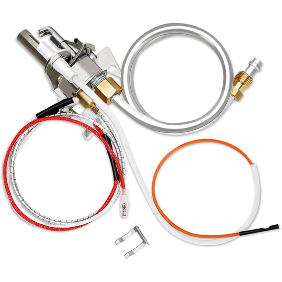 100112330 Water Heater Pilot Assembly, Replace 9007876 Thermopile, Compatible with 300 301 Series Whirl-pool Water Heater Parts