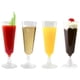 thumbnail image 4 of Copa Miyuadkai de plástico para champán, dorada, de plástico, para fiestas, 4,7 copas, purpurina, desechable, para cocina, comedor y bar, multicolor, talla única, 4 of 8